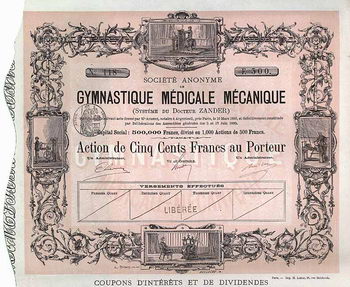 S.A. de Gymnastique Médicale Mécanique (Système du Docteur Zander)