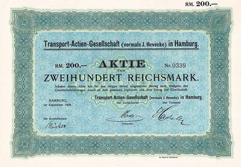 Transport-AG (vormals J. Hevecke)