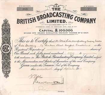 British Broadcasting Company Ltd.