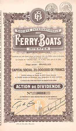 Soc. Internationale des Ferry-Boats Interfer S.A.