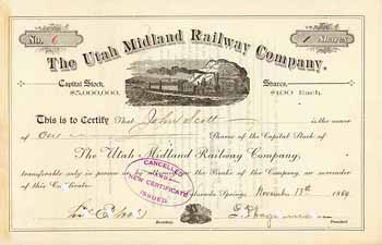 Utah Midland Railway Co.