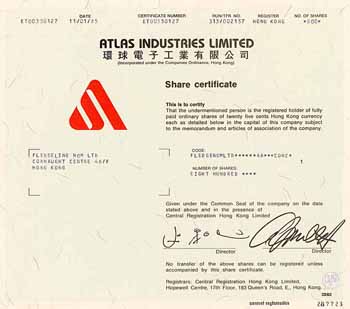 Atlas Industries Ltd.
