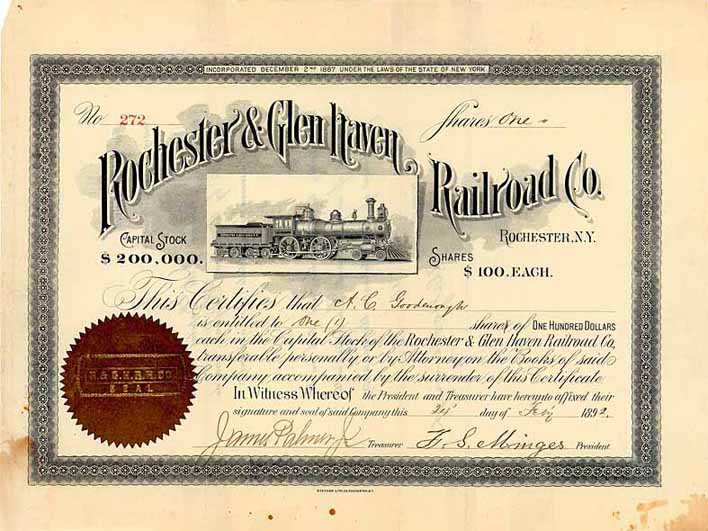 Rochester & Glen Haven Railroad