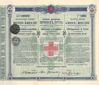 Serbischer Verein vom Roten Kreuze