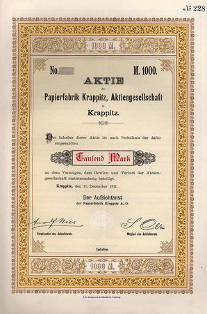 Papierfabrik Krappitz AG
