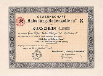 Gewerkschaft “Habsburg-Hohenzollern”