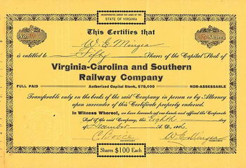 Virginia-Carolina & Southern Railway