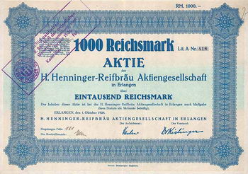 H. Henninger-Reifbräu AG