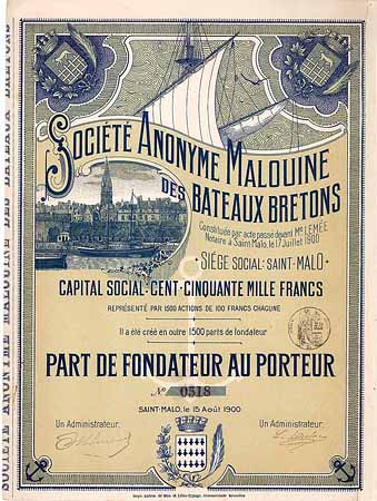 S.A. Malouine des Bateaux Bretons