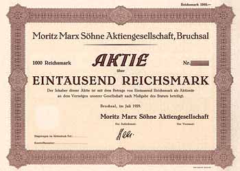 Moritz Marx Söhne AG