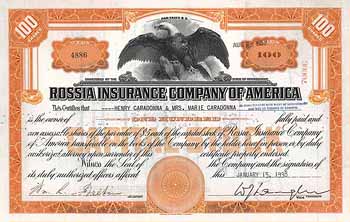 Rossia Insurance Co. of America