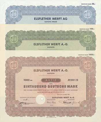 Elsflether Werft AG (6 Stücke)