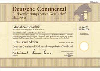 Deutsche Continental Rückversicherungs-AG