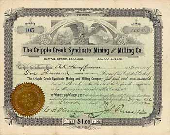 Cripple Creek Syndicate Mining and Milling Co.