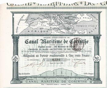 Soc. Internationale du Canal Maritime de Corinthe S.A.