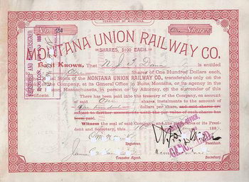 Montana Union Railway