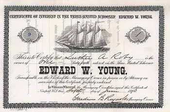 Three Masted Schooner “Edward W. Young”