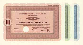 Oldenburgische Landesbank AG (3 Stücke)