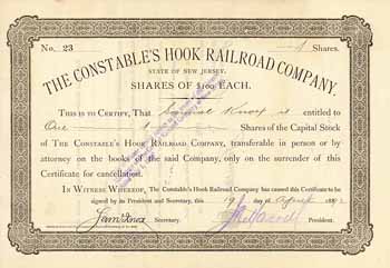 Constable‘s Hook Railroad