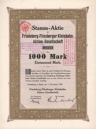 Friedeberg-Flinsberger Kleinbahn-AG