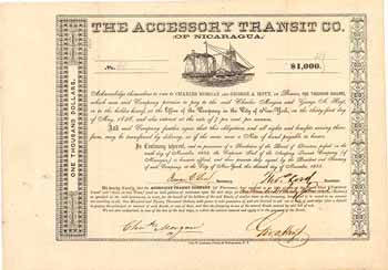Accessory Transit Co. (of Nicaragua) (OU Charles T. Morgan)