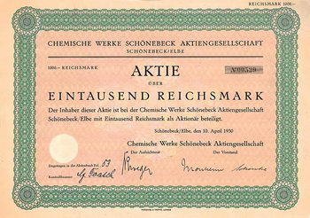 Chemische Werke Schönebeck AG