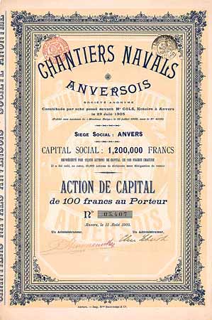 Chantiers Navals Anversois S.A.