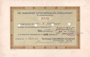 Hamburger Luftschiffhallen-Gesellschaft mbH (OU Dr. Rudolf Mönckeberg)