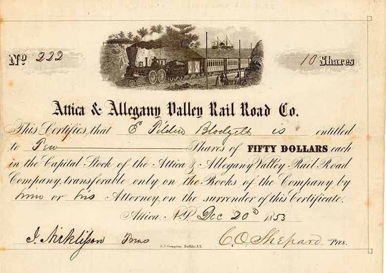 Attica & Allegany Valley Railroad