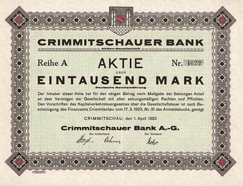 Crimmitschauer Bank AG