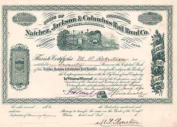 Natchez, Jackson & Columbus Railroad Co.