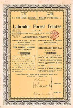 Labrador Forest Estates Limited