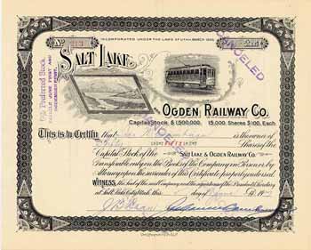 Salt Lake & Ogden Railway