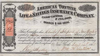 American Tontine Life & Savings Insurance Co.
