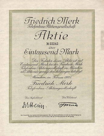 Friedrich Merk Telefonbau-AG