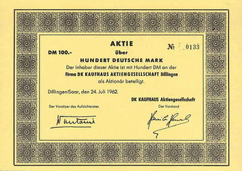DK Kaufhaus AG