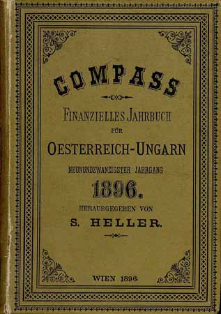 COMPASS Finanzielles Jahrbuch für Oesterreich-Ungarn 1896