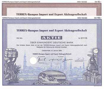 TERREX-Rumpus Import und Export AG - (2 Stücke)