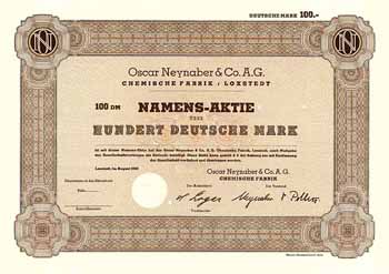 Oscar Neynaber & Co. AG Chemische Fabrik