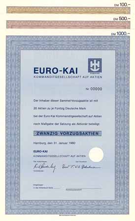 EURO-KAI KGaA (3 Stücke)