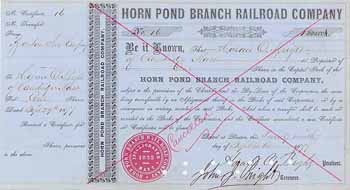 Horn Pond Branch Railroad