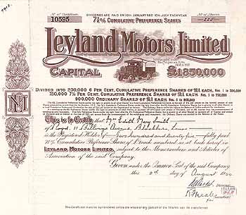 Leyland Motors, Ltd.