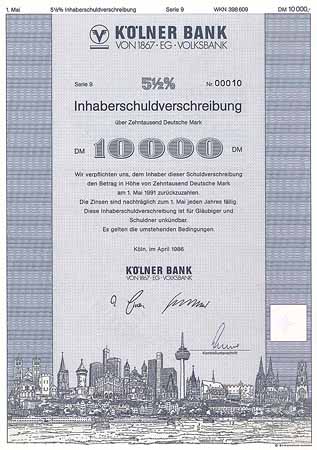 Kölner Bank von 1867 eG Volksbank