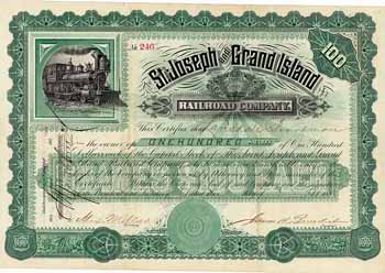 St. Joseph & Grand Island Railroad