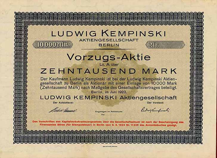 Ludwig Kempinski AG
