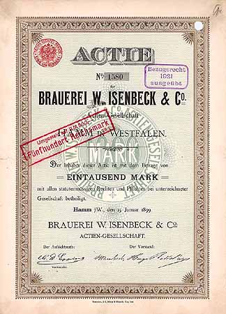 Brauerei W. Isenbeck & Co. AG