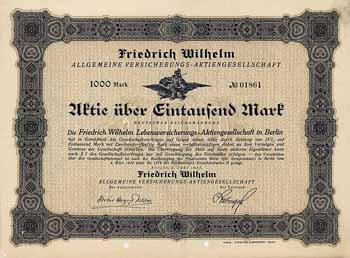 Friedrich Wilhelm Allg. Versicherungs-AG