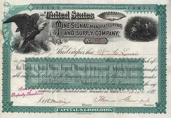 United States Mine Signal Manufacturing and Supply Co.