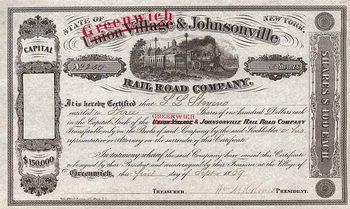 Union Village & Johnsonville Railroad