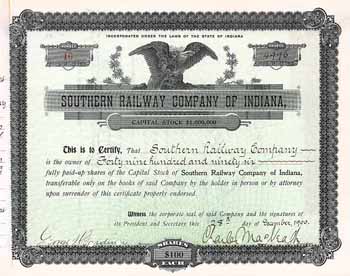 Southern Railway Co. of Indiana